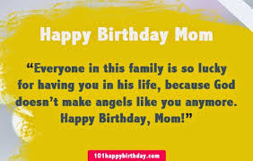 Happy Birthday Mom Quotes - Best Quotes For Mother&#39;s Birthday via Relatably.com
