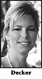 STACEY GREGORY DECKER, of Addison, Mich., passed away on Friday, Oct. 1, 2010, at her home in the comfort of her family. She was the wife of John A. Decker. - 0000855696_01_10052010_1