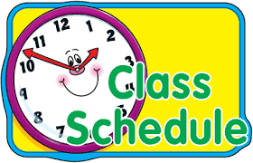 Image result for Class schedule picture